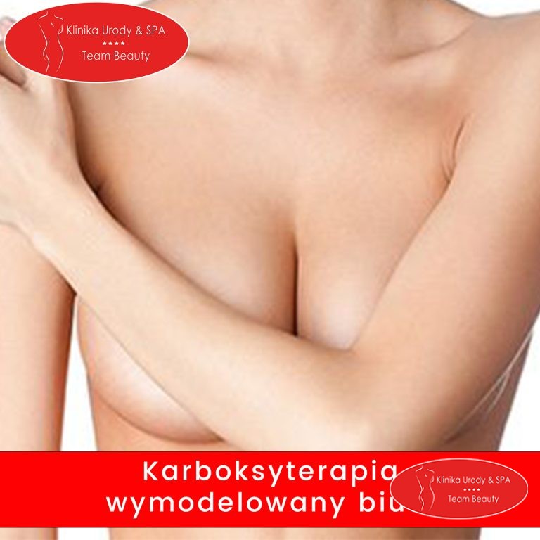 Lifting piersi - Karboksyterapia wymodelowany biust - poprawa jędrności biustu